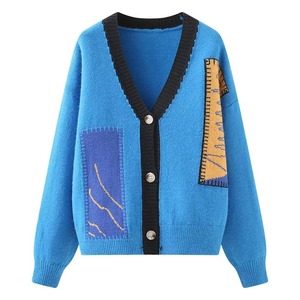 Cárdigan Casual Cálido y Transpirable para Mujer, Antiarrugas, de Secado Rápido, Mezcla de Lana, Personalizable, Venta al Por Mayor OEM - Product Image 2