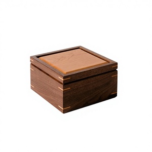 B.S. Urna Conmemorativa para Mascotas, Estilo Americano, de Acero Inoxidable, Hecha a Mano, con Grabado Personalizado, Acabado en Madera Natural, Ecológica - Product Image 2