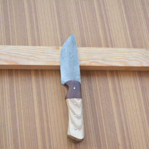 Couteau de poche mini en acier Damas personnalisable, nouveau style OEM, lame fixe à pointe tombante, pour cuisine, extérieur, camping, à prix abordable - Product Image 1