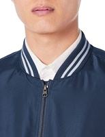 OEM-chaqueta de cuero con manga de chenilla bordada, Cazadora bomber de béisbol de vuelo, vintage, letterman, varsity - Product Image 2