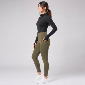 Premium women <b>leggings</b> crafted with soft stretch fabric comfortable fitting and breathable performance for active lifestyles - Product Image 3