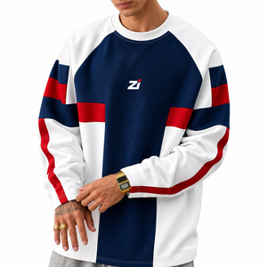 Maillot de football américain à manches longues pour homme, coupe ample et carrée, idéal pour l'entraînement, vente en gros OEM ODM - Product Image 1