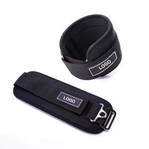 Cinturino <span class=keywords><strong>per</strong></span> Caviglia in Neoprene con Anello a D, Regolabile, Supporto <span class=keywords><strong>per</strong></span> Caviglia <span class=keywords><strong>per</strong></span> Sollevamento Pesi, Palestra e Fitness, <span class=keywords><strong>per</strong></span> Macchine a Cavo - Product Image 1