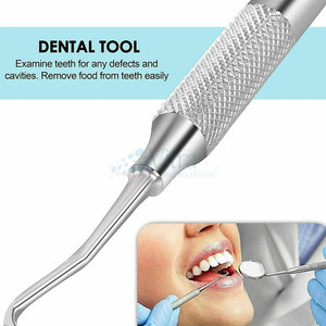 Raspadores Dentales Manuales de Acero Inoxidable de Alta Calidad, Certificados por la CE, Reutilizables, Ligeros y Ecológicos para el Cuidado Dental - Product Image 4