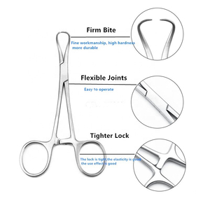 Custom Backhaus Towel <b>Clamp</b> Stainless Steel Instrument Wholesale Supplier Export Backhaus Towel <b>Clamp</b> Ring Handle - Product Image 2