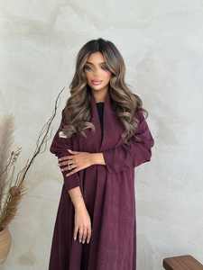 Handmade Hand Embroidered Sequined Beaded Vintage Premium Nida Abaya Anti-Pilling Elegant Finish Women Daily Wear <b>Eid</b> Wedding - Product Image 2