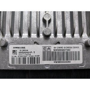307 ECU et modules informatiques d'occasion 9655534080 - Product Image 4