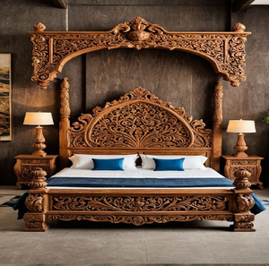 Delicados adornos florales y bordes incrustados ofrecen una estética atemporal y sofisticada. Disponible a precios de mayorista. - Product Image 3