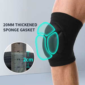 Best ODM Customized Soft EVA Knee Sleeves Weightlifting Compression Support Professional Protection Strong New Elbow Knee Pads - Product Image 3