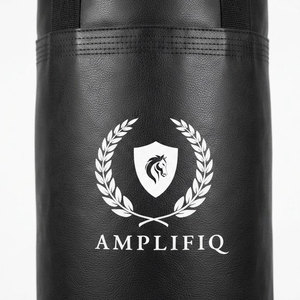 Saco de Boxeo Resistente y Ecológico de Cuero con Relleno de Arena para Entrenamiento de Boxeo, Ejercicios de Gimnasio y Prácticas de Golpeo - Product Image 4