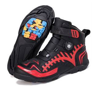 Zapatos de Motocicleta con Logotipo Personalizado, Zapatos de Motociclista Impermeables, Fabricantes de Botas de Motocicleta de Cuero para Hombre - Product Image 5