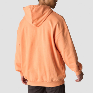 Oem Service Winter Acid Wash Hoodies Customized Logo Lightweight Solid Color Hooded Collar Best Design Wholesale Mens High - Product Image 3