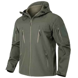 Veste en denim softshell imperméable et respirante pour homme, à capuche, manches amovibles, doublure en polaire, coupe-vent, vintage, pour le ski et la neige en hiver - Product Image 1