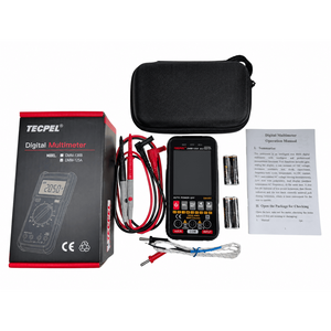 เครื่องวัดอัจฉริยะสี DMM-125A เหมาะสำหรับการวัดแรงดันไฟฟ้าและกระแสไฟฟ้าต่างๆ อย่างแม่นยำ เหมาะสำหรับการวัดที่ครอบคลุม - Product Image 2