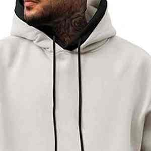 Sudadera con Capucha al por Mayor para Hombre, Sudaderas Casuales de Color Sólido, Sudadera con Capucha para Hombre, Transpirable, con Logotipo Personalizado - Product Image 4