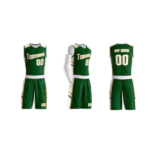 Uniformes de Baloncesto Personalizados para Clubes y Ligas, Conjuntos Reversibles de Camiseta de Doble Capa, Impresión en Poliéster 100% Transpirable - Product Image 2
