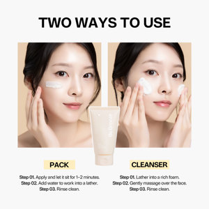 บีบรีซ โซล โสมแพ็ค คลีนเซอร์ 2-in-1 เฟเชียล มาส์ก ดีพ พอร์ พิวริฟายอิ้ง โฟม วอช ทรีทเมนท์ - Product Image 3