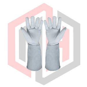 ถุงมือเชื่อมทนความร้อนโพลีเอสเตอร์/ไนไตรล์ หนา 11 ออนซ์  ใส่สบาย สำหรับงานเชื่อม TIG MIG  ป้องกันการลื่น ป้องกันการบาด - Product Image 1