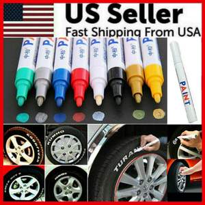 ปากกามาร์กเกอร์สีแบบถาวรกันน้ำสำหรับยางรถยนต์/ดอกยางสำหรับทำเครื่องหมายบนยางโลหะวัสดุศิลปะอื่นๆ - Product Image 2