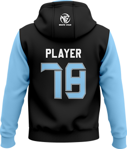 Winslow Eagles Football Hoodie Herren Schwarz Grün Bedruckte Ärmel Tasche Lässige Herbstkleidung Regular Fit Gestrickter Pullover - Product Image 4