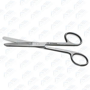 Ciseaux chirurgicaux en acier inoxydable à pointe arrondie, en plastique, best-seller, pour stomie - Product Image 4