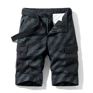 Men's Solid <b>Cargo</b> <b>Shorts</b> Mens <b>Cargo</b> <b>Shorts</b> Utility Design <b>Lightweight</b> Cotton Fabric Comfortable Fit Multi-Pocket Casual Summer - Product Image 2