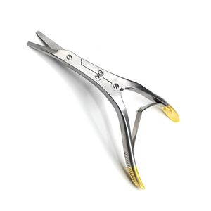 Ciseaux à ligature Premium Heath 15 cm, lame dentelée robuste en acier inoxydable, instruments chirurgicaux pour la coupe des sutures, certifiés CE ISO - Product Image 5