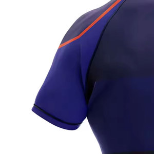 ชุดรักบี้ชายคุณภาพสูงแบบซับลิเมชั่นเต็มตัว ชุดรักบี้ OEM เสื้อเจอร์ซีย์โพลีเอสเตอร์ 100% ระบายอากาศได้ดี - Product Image 4