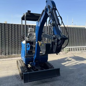 Excavadora de cadenas usada profesional de 3 toneladas con joysticks de precisión y pluma de giro lateral para trabajos complejos en sitios accidentados - Product Image 1