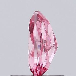Diamant rose vif fantaisie certifié IGI, cultivé en laboratoire, taille ovale, diamant non monté pour la vente en gros de bijoux fins - Product Image 4