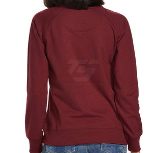 เสื้อสเวตเชิ้ตแขนยาวแบบสวม ผ้าระบายอากาศได้ดี สำหรับผู้หญิง ผลิตจากผ้าฝ้าย/โพลีเอสเตอร์ - Product Image 2