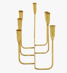 Modern Metal <b>Candelabra</b> Holder Elegant Decorative Candle Stand for Wedding And Home Decor - Product Image 5