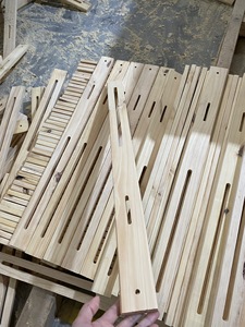 Durable Industrial LVL Struts 24" & 30" <b>Wooden</b> Headboard Strut with Storage for Full/Queen/King <b>Beds</b> Pine/Acacia Wood Vietnam - Product Image 1