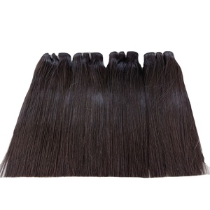 Raide 5x5 fermeture perruque HD perruques de cheveux humains vietnamiens FAST EXPRESS Double tissage extensions NON REMY par Cloudyhair fournisseur - Product Image 2