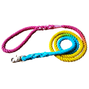 Cotton Rope <b>Dog</b> <b>Leash</b> Braided Lace Solid Medium for Daily Walking - Product Image 4