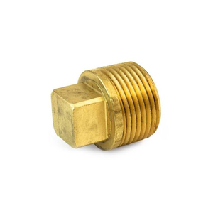 Bouchon carré en laiton avec filetage NPT mâle pour applications de raccordement et d'étanchéité sécurisées des tuyaux - Product Image 5