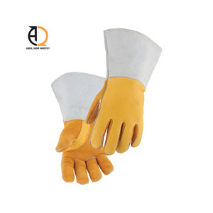 <b>Welding</b> Gloves Heavy Duty Heat Resistant Leather Work Safety Gloves - Product Image 6