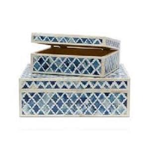 Paquete de regalo de logotipo personalizado profesional de lujo Cajas de incrustaciones de hueso tallado más vendidas Varios estilos por GM IMPEX - Product Image 6