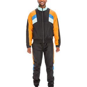 Ensembles coupe-vent pour garçons, style actuel, coupe classique, prix de gros, fermeture éclair sur le devant, style sportif, respirant, ensemble coupe-vent pour hommes - Product Image 1