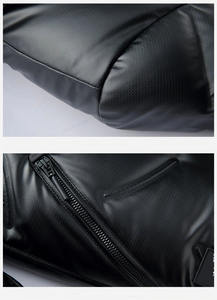 Vestes matelassées imperméables pour hommes, col 100% laine, hiver, 90% duvet de canard blanc, manteau pour hommes, vêtements en duvet tendance pour hommes - Product Image 4