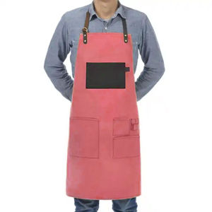 Delantal de Soldadura de Cuero Vacuno Resistente a Chispas, de Alta Calidad, para Protección Corporal y de la Ropa - Product Image 5