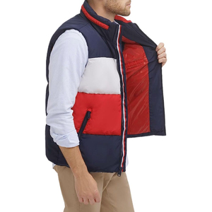 Chaleco Acolchado de Alta Calidad para Hombre y Mujer, Invierno, Casual, Transpirable, Impermeable, Cortavientos, Estilo Hip-Hop, Color Sólido - Product Image 5