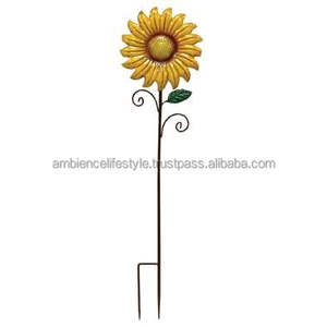 Piquets de jardin en métal en gros pour la décoration de pelouse et de jardin, supports de plantes en fer antirouille, accessoires de bordure de jardin - Product Image 1