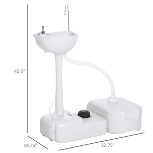 Lavello Portatile Pieghevole Moderno per Campeggio, Cucina all'Aperto ed Escursionismo - Product Image 2
