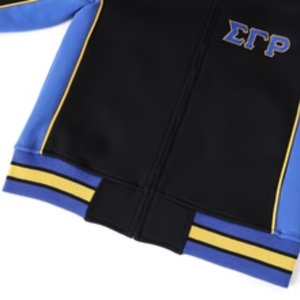 Veste en polaire technique noire Sigma Gamma Rho, veste de sport, vêtements de sororité grecque, veste zippée premium pour femmes - Product Image 4
