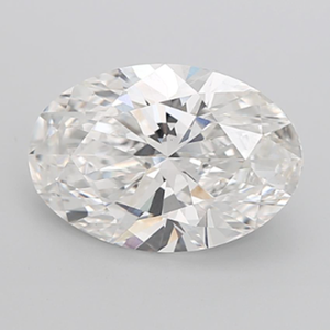 Diamante cultivado en laboratorio de 10.27 quilates, corte ovalado, color F, claridad VVS2, con certificado IGI, para anillo de aniversario o boda, para la elaboración de joyas. - Product Image 1