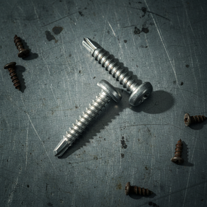 Tornillos Phillips de Cabeza Plana PDC de Acero Inoxidable Clase 8 de Alta Resistencia, Resistentes a la Corrosión, Acabado Natural, Rosca Estándar Métrica - Product Image 1