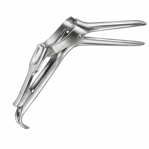 Spéculum vaginal en acier inoxydable de 7 pouces, instrument d'examen gynécologique, outil chirurgical réutilisable pour obstétrique et gynécologie, certifié CE - Product Image 1
