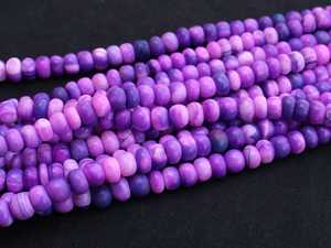 Natural Purple Lavender <b>Opal</b> Beads 8mm Candy <b>Opal</b> Rondelle Beads Loose Gemstone Beads For Jewelry Making DIY Bracelet <b>Necklace</b> - Product Image 5