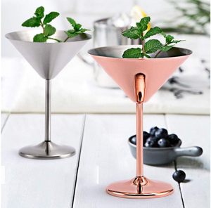 Prix Direct Usine – Verres à Vin en Acier Inoxydable Design, Gobelets Polis Miroir, Capacité 250ml, Lavables au Lave-Vaisselle, Style Américain - Product Image 1